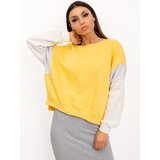 RUE PARIS Sweatshirt-RV-BL-5217.14-yellow | Shoptok.si