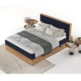 Maison de Rêve Temno modra/v naravni barvi boxspring postelja s prostorom za shranjevanje 180x200 cm Asahi – | Shoptok.si