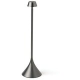 Lexon stona lampa Steli Shade tamno siva/pištolj LH95S-X