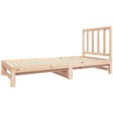  Dnevni ležaj na izvlačenje 2 x (90x190) cm od masivne borovine | shoptok.hr