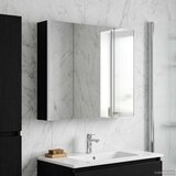  Kopalniška ogledalna omara Črna Orehovina 83,5 x 15,5 x 70 cm, (5000233204) | Shoptok.si