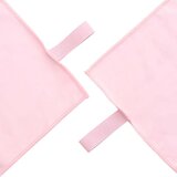 vidaXL Športne brisače 2 pcs Roza 50 x 30 cm Poliester in poliamid | Shoptok.si