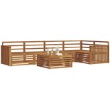  Set vanjskih sofa 6 kom. Prirodna | shoptok.hr