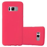 Cadorabo Ohišje, združljiv s Samsungom v Frost Red - Zaščitni pokrov iz fleksibilnega silikona TPU, (20570806) | Shoptok.si