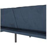 Støraa Temno modra žametna raztegljiva sedežna garnitura 236 cm Felix – | Shoptok.si