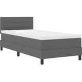  s opruga kutije Tamno siva 80 x 200 cm tkanina | shoptok.hr