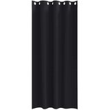  Zavjese za blackout s prstenovima 2 pcs Crna 225 x 140 cm | shoptok.hr