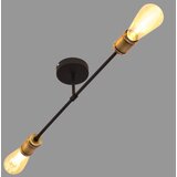  Plafonski luster CAMBRIDGE 2xE27/15W/230V crna/zlatna | Eponuda.com