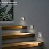  Brilagi - LED svetlo za stepenište STEP LIGHT LED/1,5W/230V IP44 srebrna | Eponuda.com