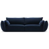 Mazzini Sofas Temno modra žametna sedežna garnitura 208 cm Vanda – | Shoptok.si