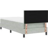  Krevet s opruga kutije Svijetlo siva 80 x 200 cm Baršun | shoptok.hr
