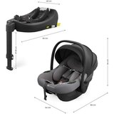 Kinderkraft AUTO SEDIŠTE I-LITE SA BAZOM ENDURA SAFE FX GREY | ePonuda.com