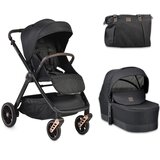 Cangaroo Kolica za bebe 3u1 Macan, I-Size, Crna Cene