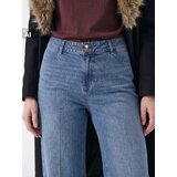 Sinsay Pamučne wide leg traperice | shoptok.hr