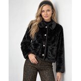 Only Plašči ONLMILLA FAUX FUR JACKET Črna | Shoptok.si