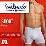 Bellinda SPORT BOXER - Men's boxers with a fashionable cut - white | shoptok.hr