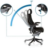 MID.YOU Pisarniški Stol Spektre Black, Črna | Shoptok.si