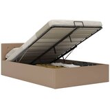  Hidraulični okvir za krevet od umjetne kože boja kave 120x200 cm | shoptok.hr