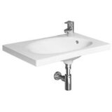 Jika Tigo White umivaonik (lavabo) 65x38,5x0,4 konzolni sa rupom za bateriju desno i sa prelivom 8.1221.6.000.106.1 | ePonuda.com