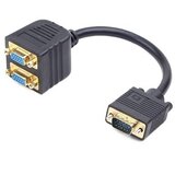 VIDEO spliter GEMBIRD 1 to 2 VGA, 2xHD15F, 1xHD15M, 0,2m, black, CC-VGAX2-20CM | Eponuda.ba