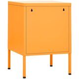  Noćni ormarić boja senfa 35 x 35 x 51 cm čelični | Eponuda.com