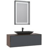 Hanah home Kupatilski ormarić sa umivaonikom i ogledalom (2 komada) Craft 120 147 | Eponuda.com