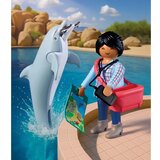 Playmobil Živalski vrt: Delfin in obiskovalka - 1 k. Cene