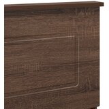  Uzglavlje Smeđi hrast Konstruirano drvo Smeđa 90 cm | Shoptok.si