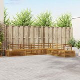  Set vanjskih sofa 6 Komad Prirodna Čvrsto drvo akacije | Eponuda.com