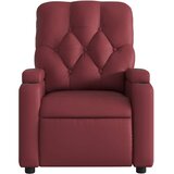  Masažni naslonjač od umjetne kože crvena boja vina | shoptok.hr