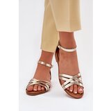 Maciejka Ladies leather sandals on flat heel | Shoptok.si