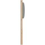  Uzglavlje Smeđa Masivna borovina 135 cm | shoptok.hr