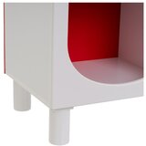Casa Selección Rdeče-bel regal 76x70 cm – | Shoptok.si