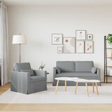  Set sofe 2 pcs Svijetlo siva 158 x 78 x 80 cm tkanina | shoptok.hr