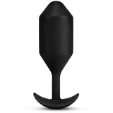 b-Vibe Vibracijski analni čep - Snug Plug 5 XXL, črn