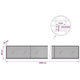  Gabion s žicom debljine 3 5 mm i mrežom 5x2 5 cm 1200x20x50 cm - 20 cm 50 cm 1200 cm | shoptok.hr