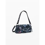 Desigual Torba za čez ramo marine / nebeško modra / srebrna | Shoptok.si
