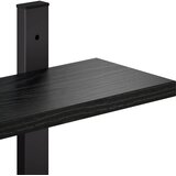  Zidna polica Crni hrast 102 x 13.5 x 58 cm Konstruirano drvo | shoptok.hr
