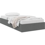 vidaXL Postelja s shranjevanjem Temno siva 203 x 100 cm blago, (5000123364) | Shoptok.si