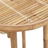  3-dijelni vanjski barski set, sklopivi bambus | shoptok.hr