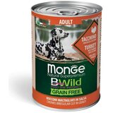Monge bwild konzerva za pse - adult - ćuretina 12x400gr | ePonuda.com