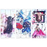 Signes Grimalt Slike, platna Stenski Ornament Sigris Set 3U Večbarvna Cene