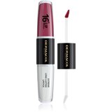 Dermacol 16H Lip Colour Dolgoobstojna šminka in sijaj za ustnice odtenek 22 2x4 ml Cene
