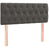 Box spring postelja z vzmetnico temno siva 90x200 cm žamet, (20727172) | Shoptok.si