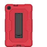 NIKCORP Ovitni ovitek za Samsung Galaxy Tab A 8.4 oklepen s stojalom, trpežna tridelna zaščita pred udarci, silikon in plastika, rdeč, (5000138933) | Shoptok.si