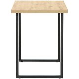 MID.YOU pisalna miza kovina, leseni material črna, barve hrasta | Shoptok.si