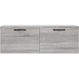  Zidni ormarić siva boja hrasta 100x36,5x35 cm konstruirano drvo | shoptok.hr