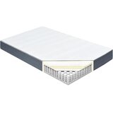  Madrac box spring 190 x 140 x 20 cm srednje mekan od tkanine | shoptok.hr