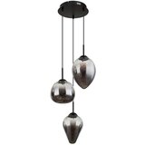Globo Viseća LED svjetiljka Firefly (24 W, Ø x V: 40 x 120 cm, Crna, Topla bijela) | shoptok.hr