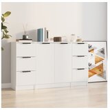  Komode bijela 3 kom od konstruiranog drva | shoptok.hr